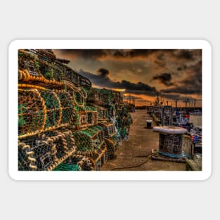 Lobster Pots Sticker